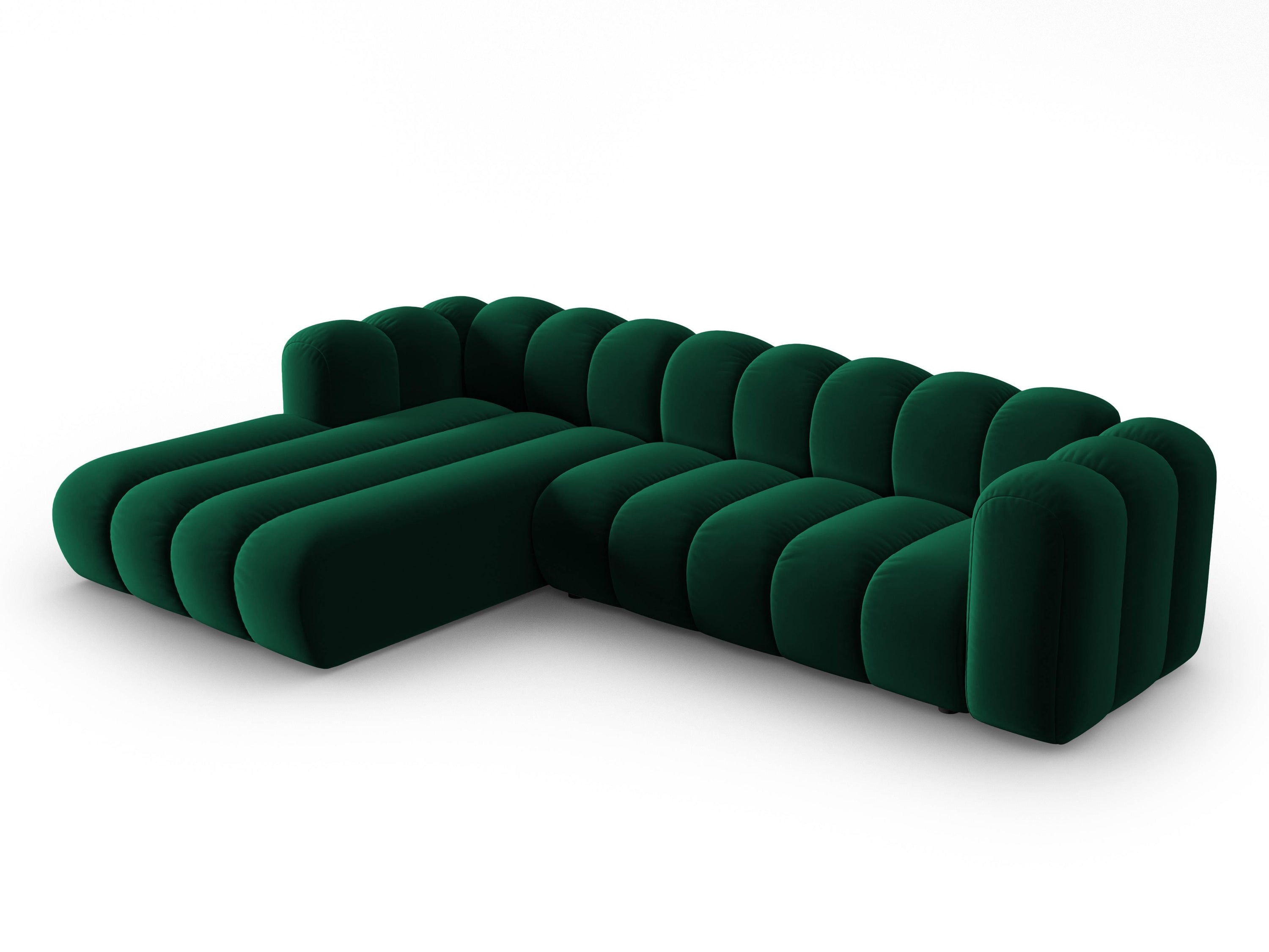 Modular L-Shape Bubble Sectional Sofa