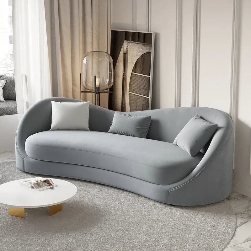 Crescent Curved Sofa