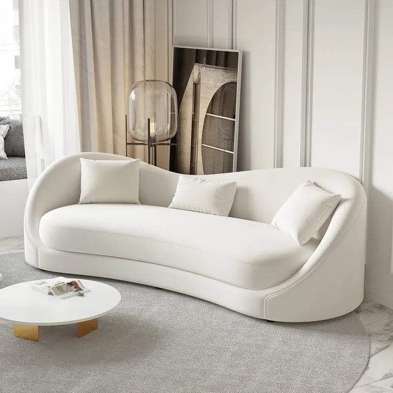 Crescent Curved Sofa