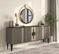 Aurelius 4-Door Ribbed Sideboard