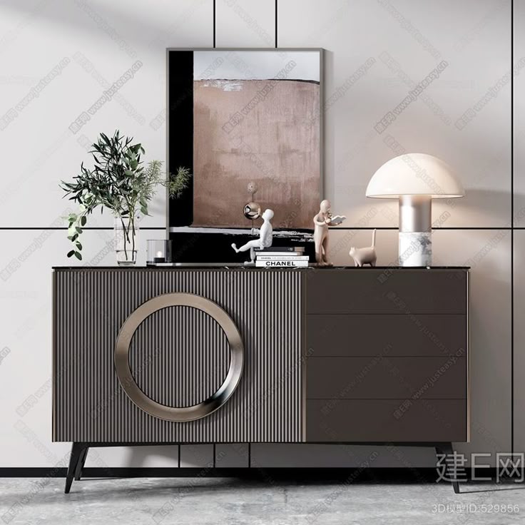 Orbis Ribbed Sideboard