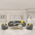Luxe Curved Sofa Set
