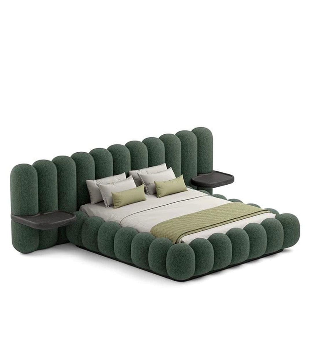 Luxe Bubble Upholstered Bed Suite