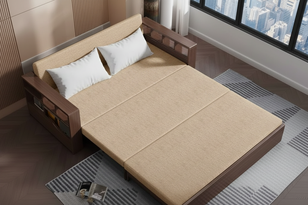 Bed Mode Full Beige