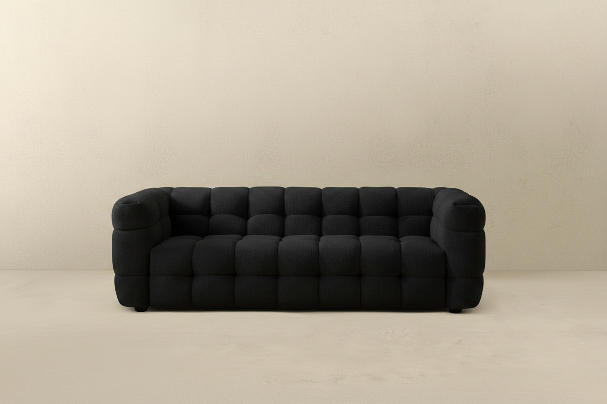 Black Cube Sofa