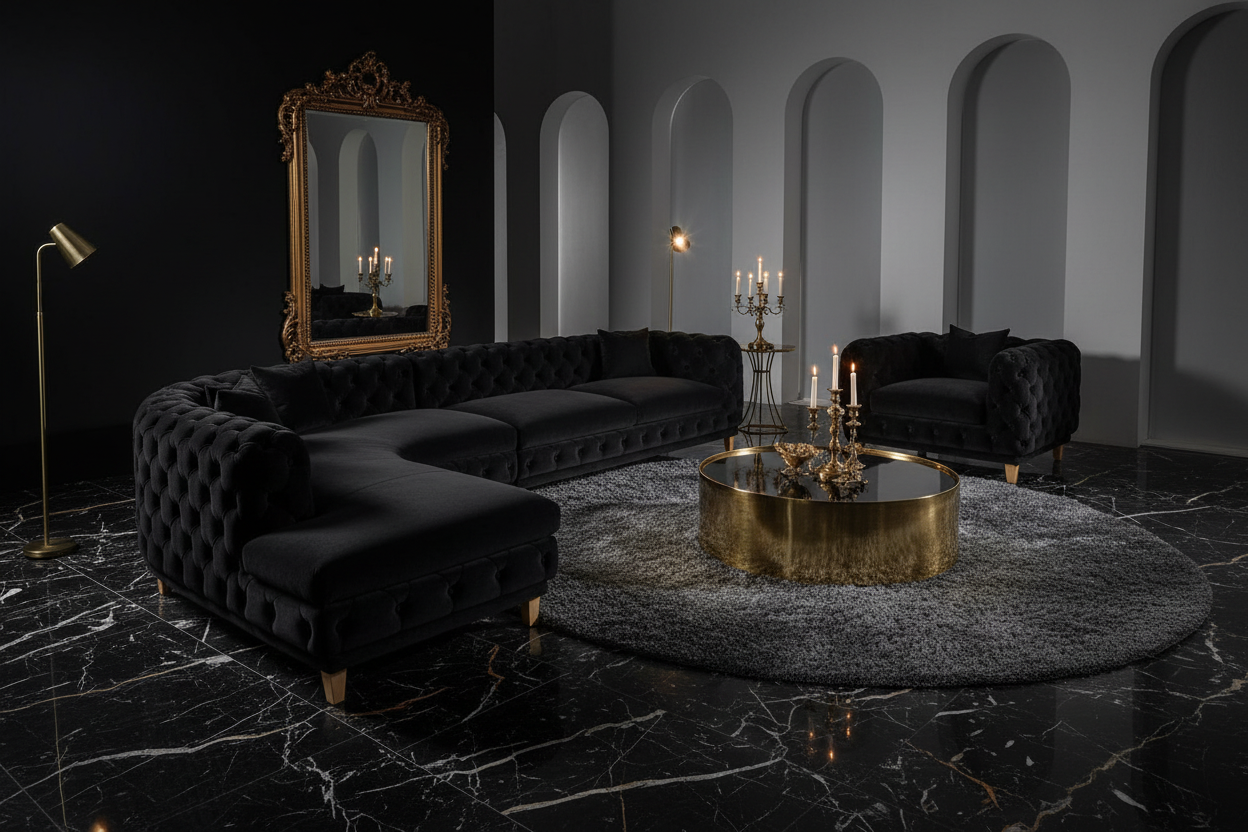 Black - Moody Lifestyle Room Shot