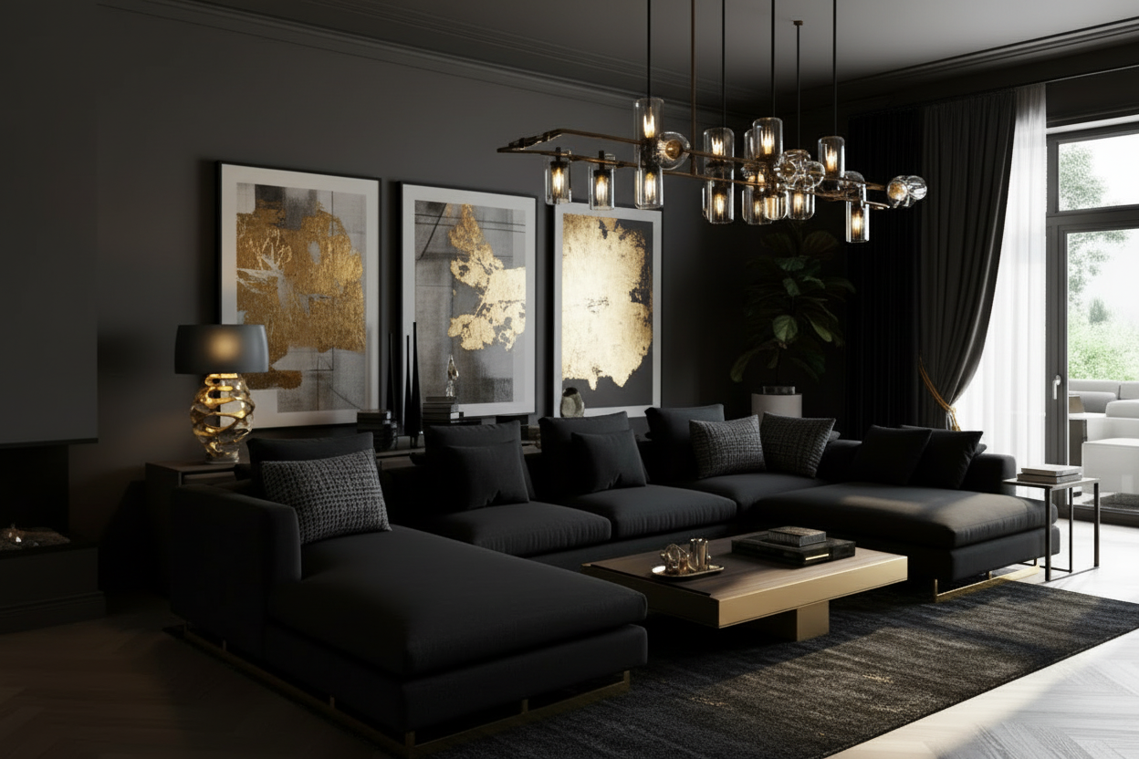 Black Sofa