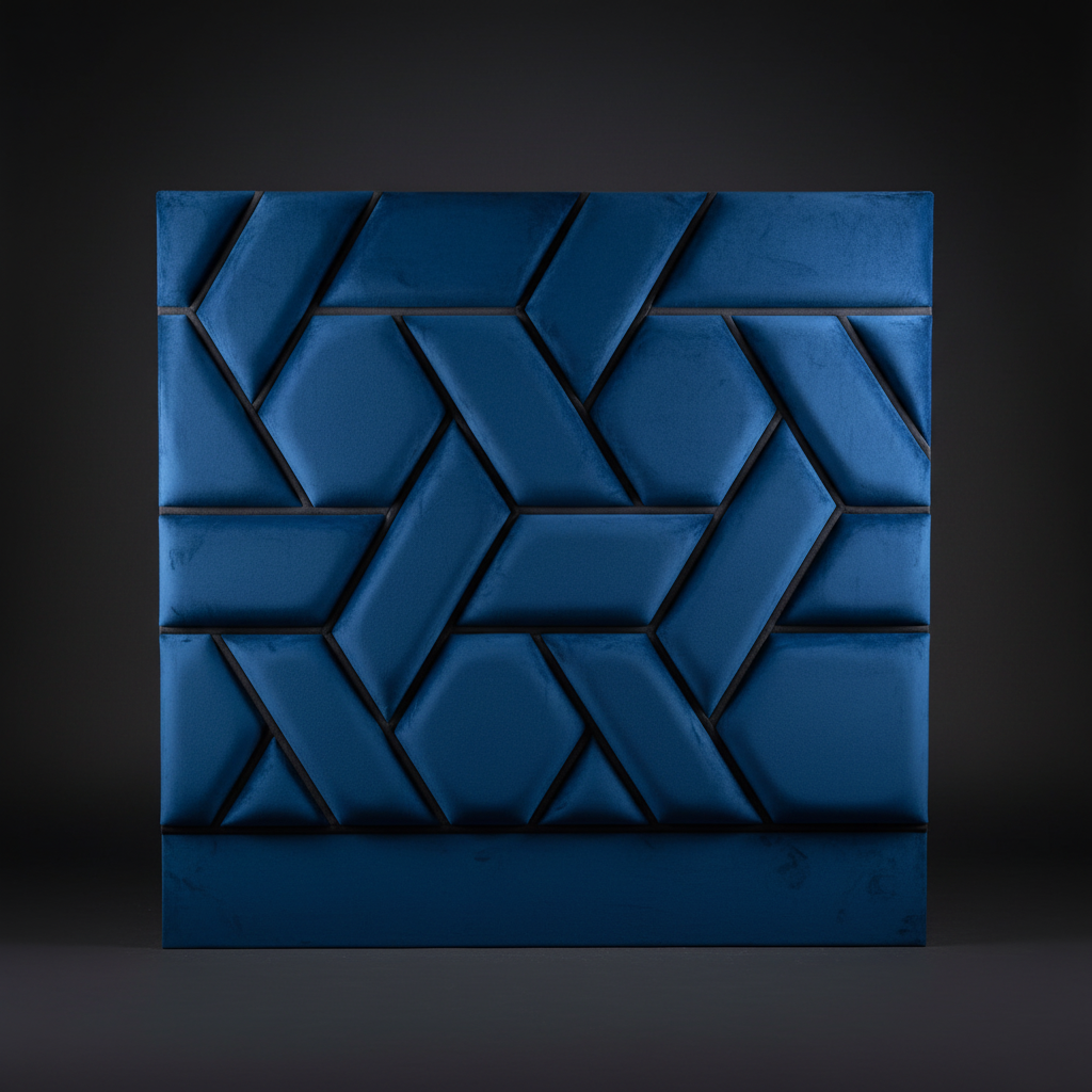 Blue Headboard