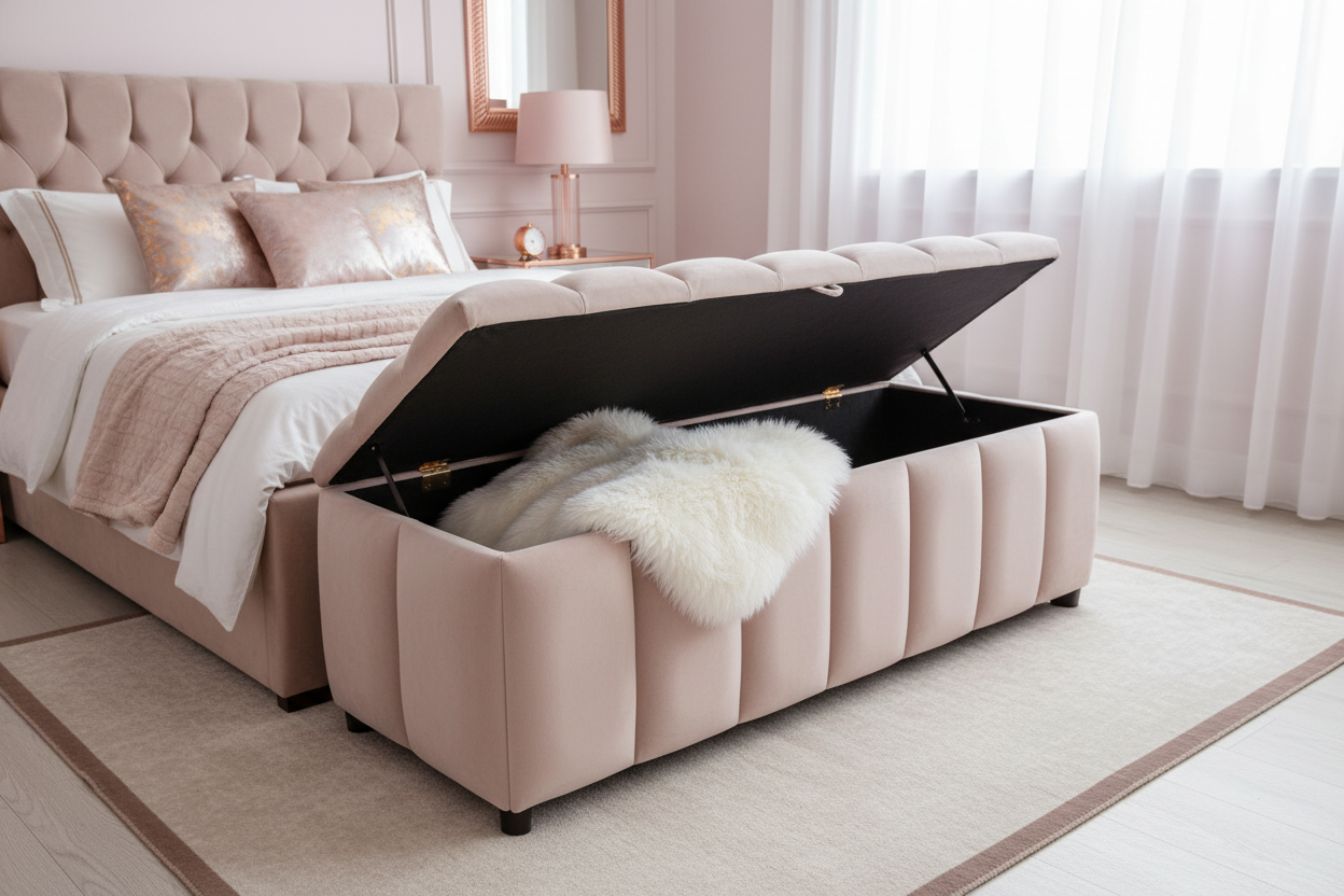 Blush Pink - Open Storage