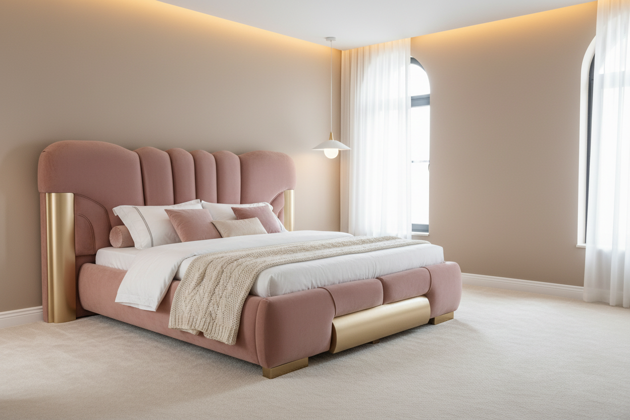 Blush Pink Velvet
