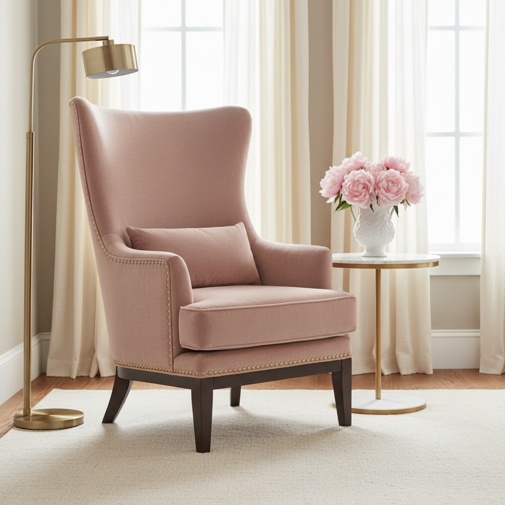 Boucle Blush Pink