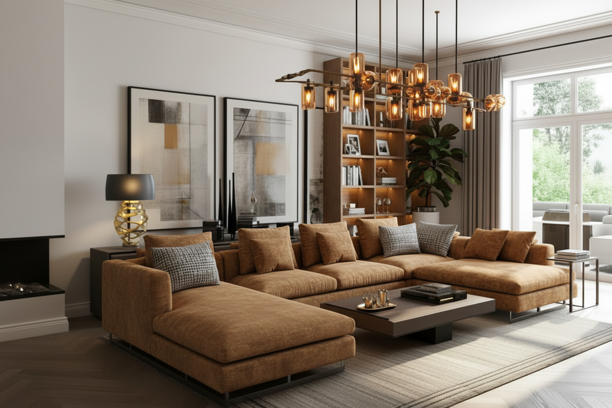 Brown Sofa - Correct Design