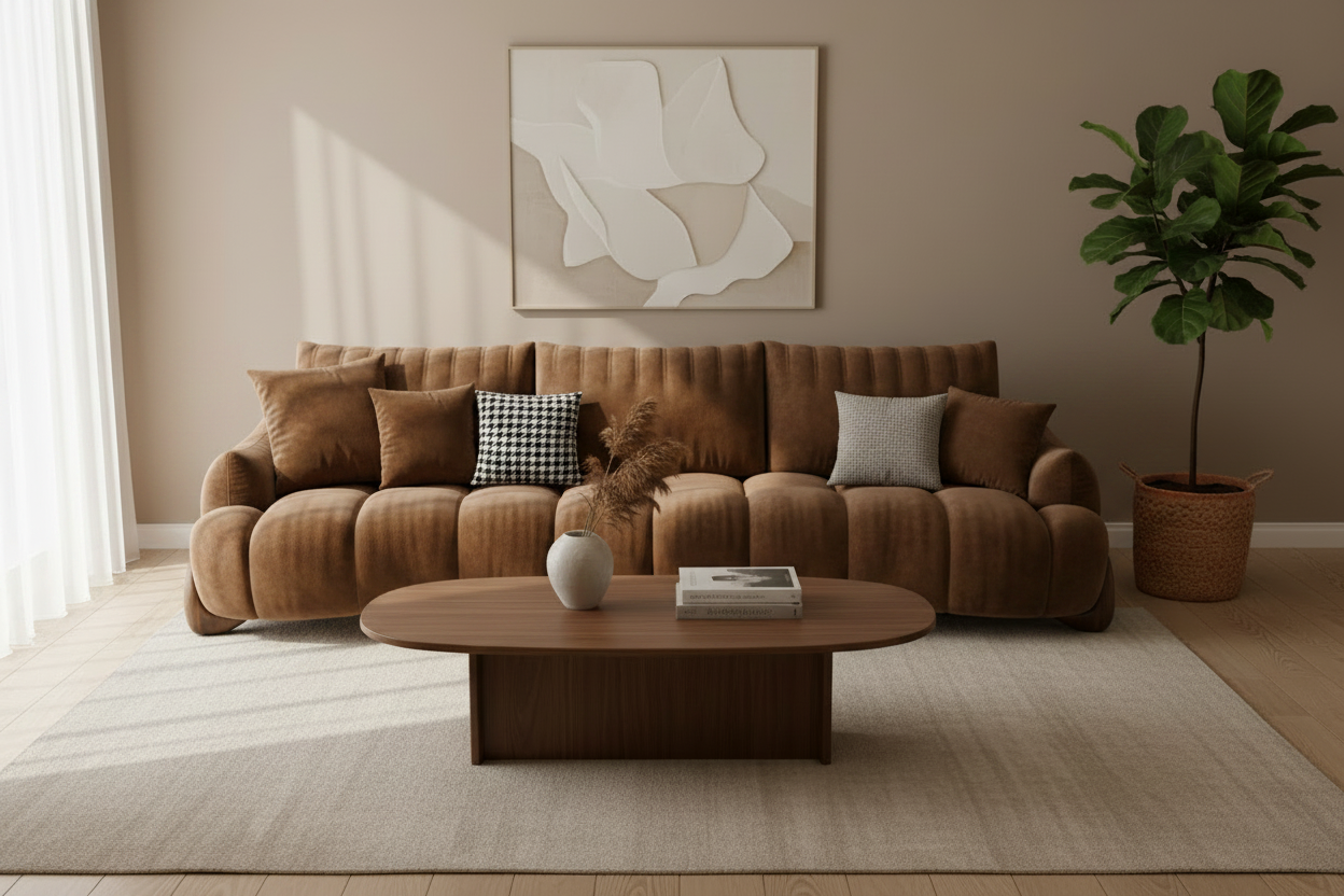 Brown Sofa