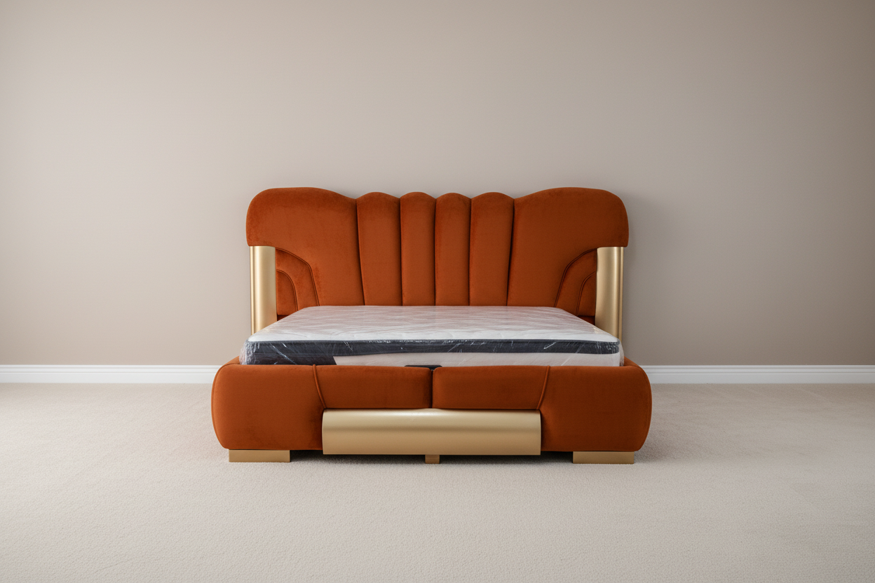 Burnt Orange Velvet