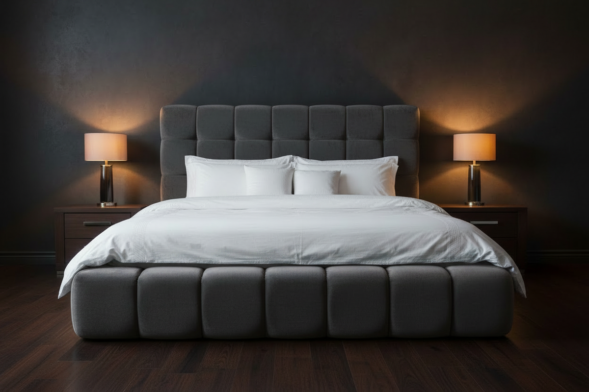 Charcoal Gray Velvet