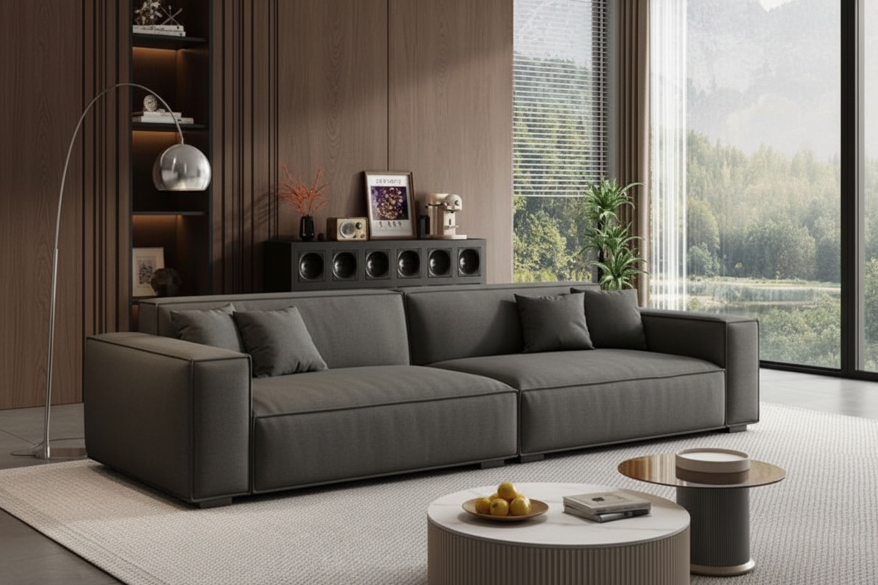 Charcoal Grey Front