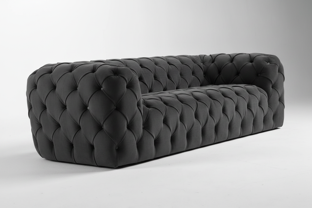 Chesterfield Sofa - Dark Gray