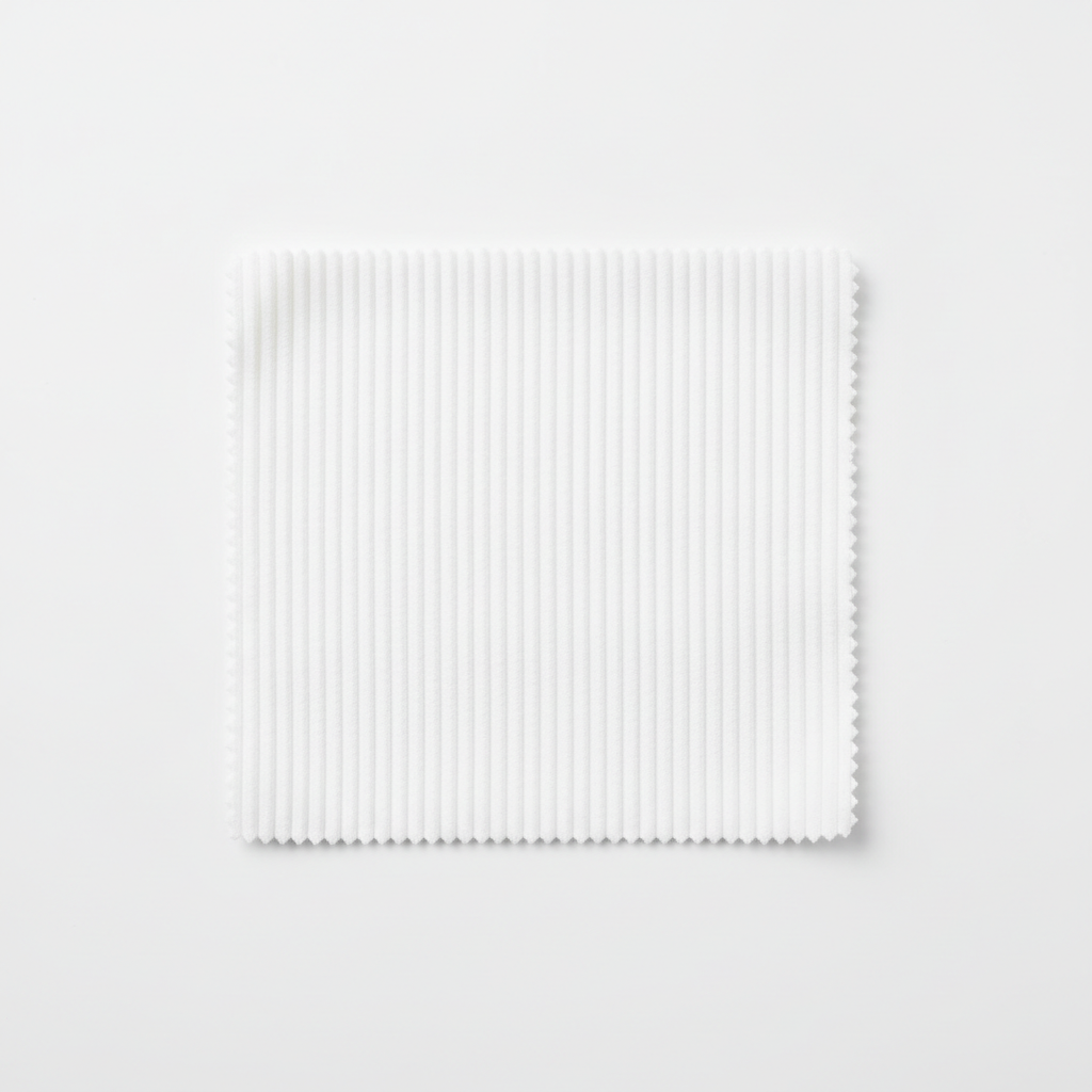 Corduroy White Wide