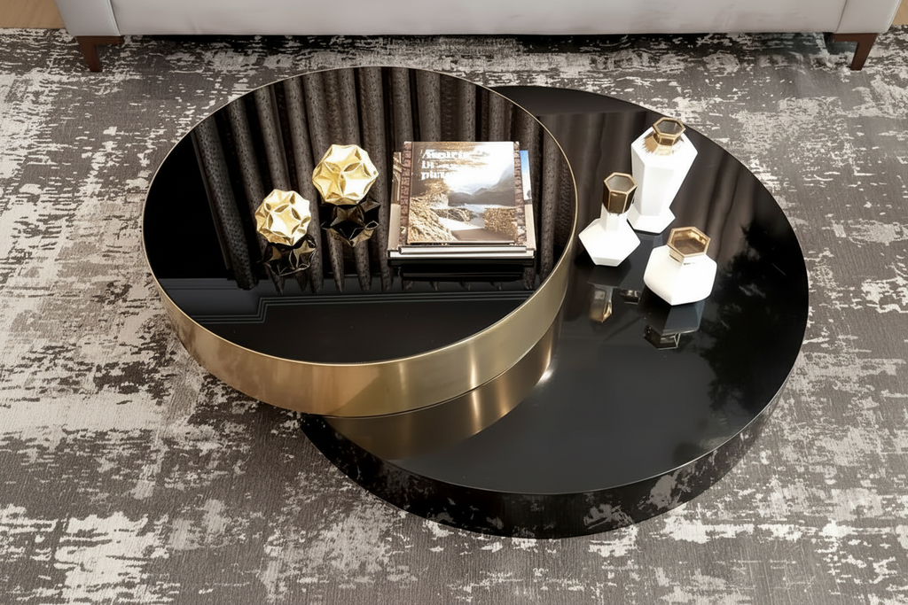 Eclipse Dual Circle Coffee Table