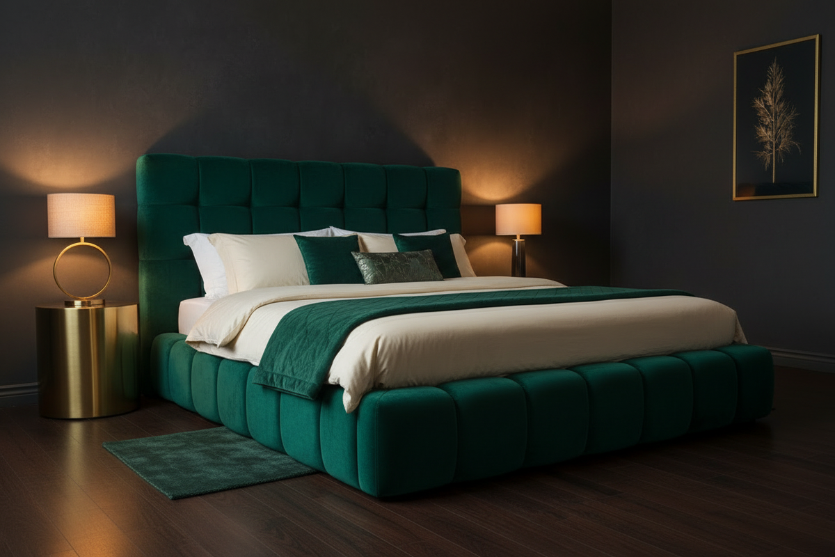 Emerald Green Velvet
