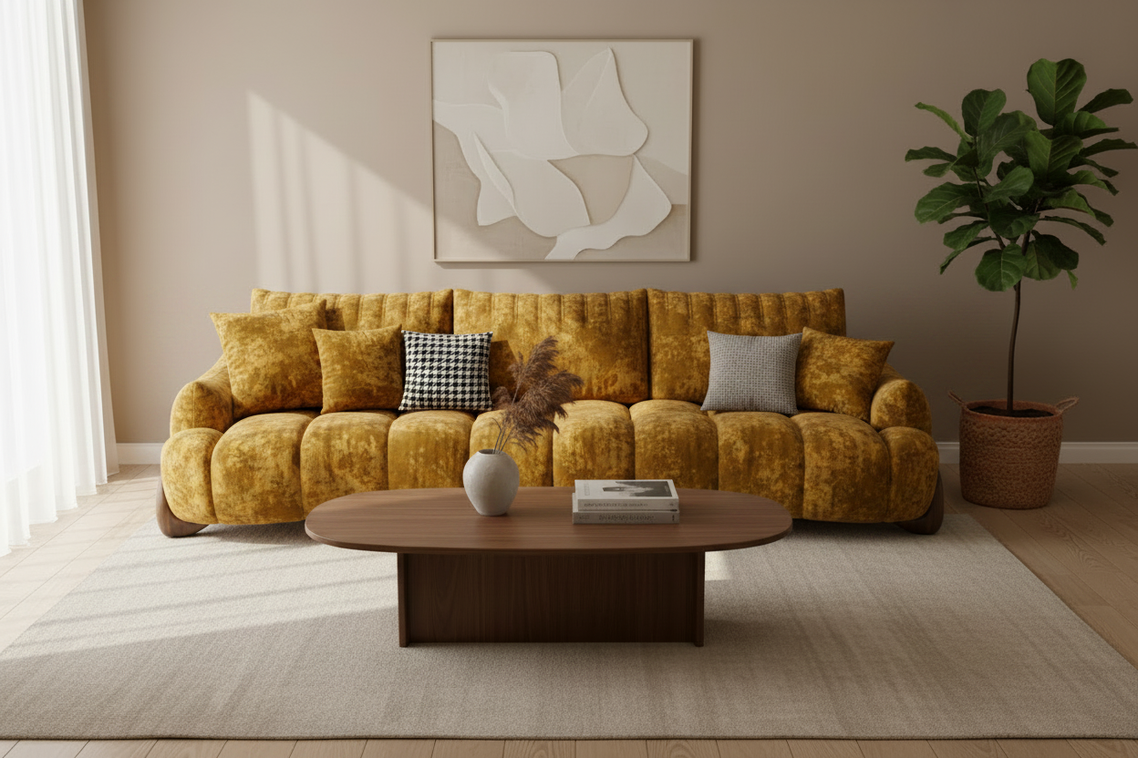 Gold Sofa