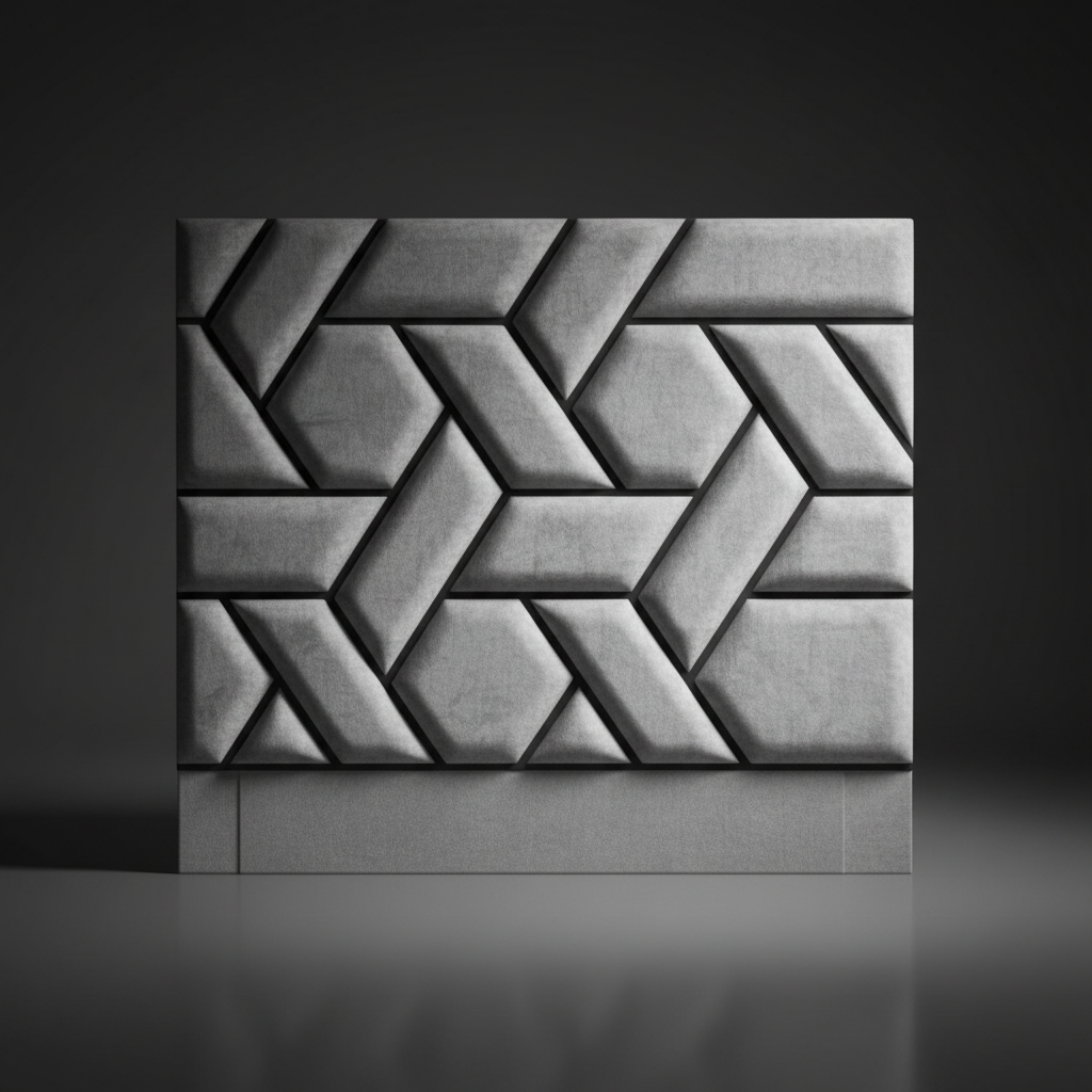 Gray Headboard