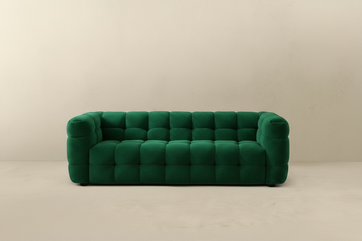 Green Cube Sofa