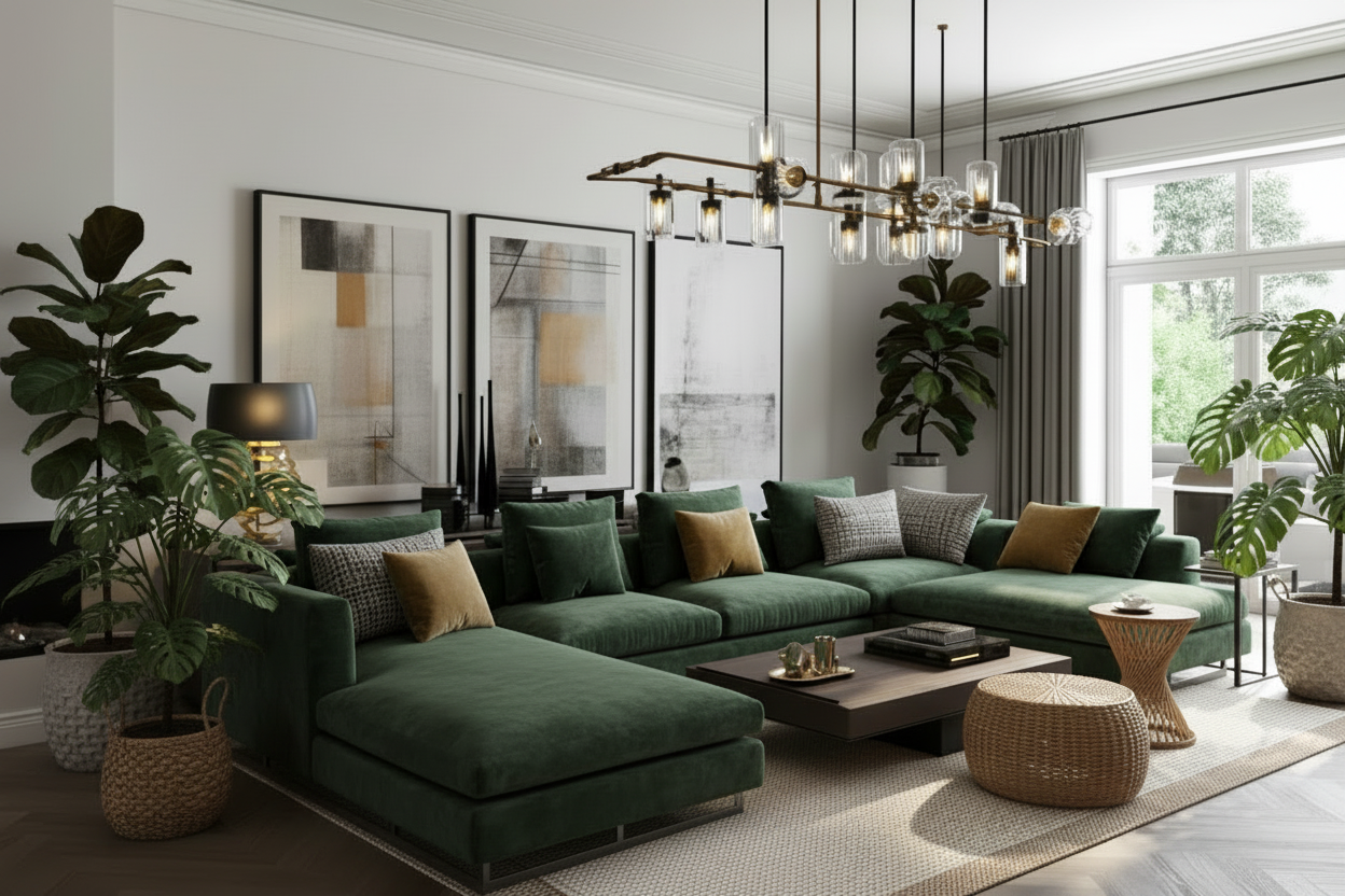 Green Sofa