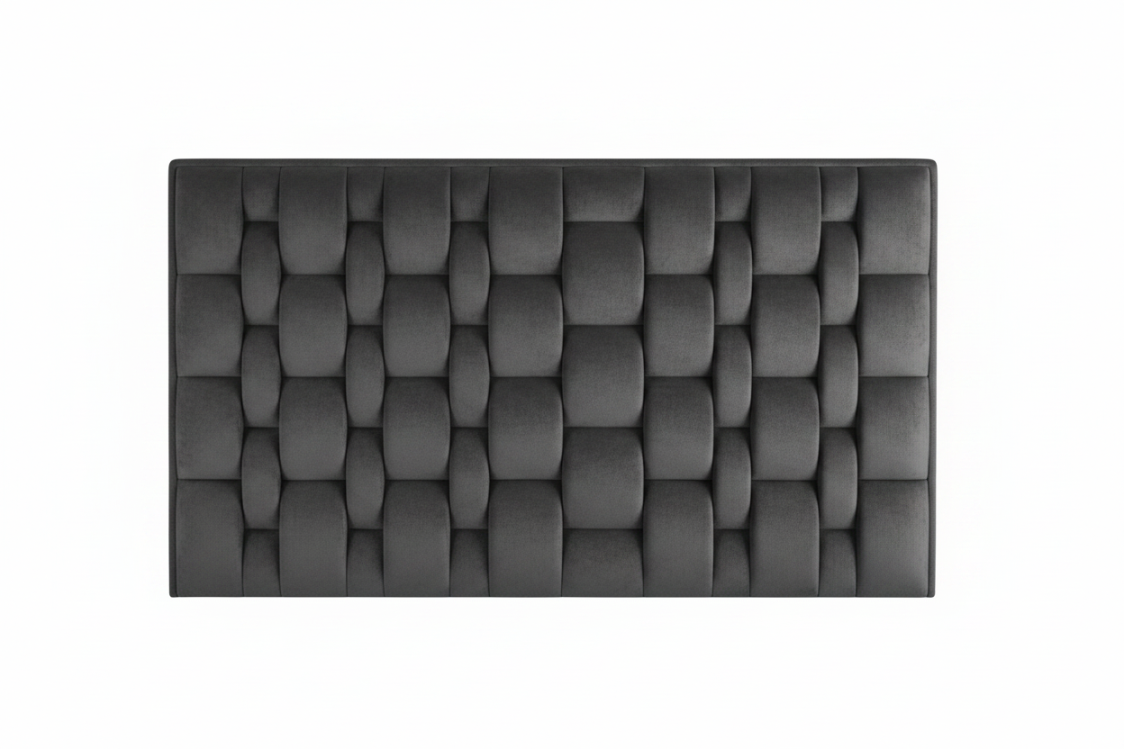 Headboard - Dark Gray Velvet