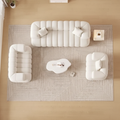 Cloud Bubble Sofa Set - top-down full set view