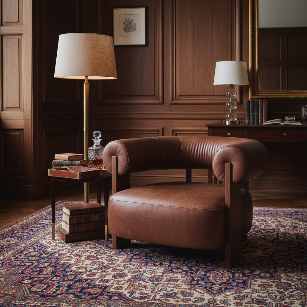 Chester Tufted Chesterfield Accent Chair