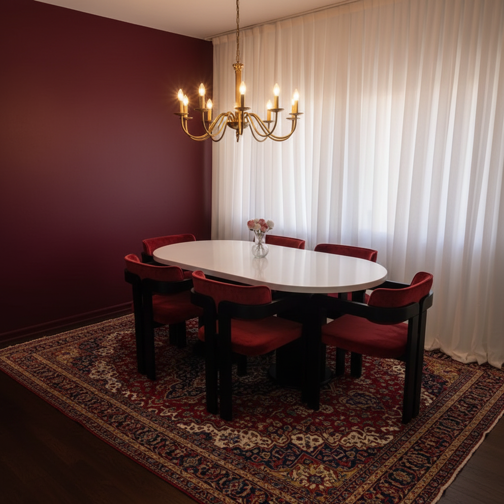 Diamond Oval Dining Room Set