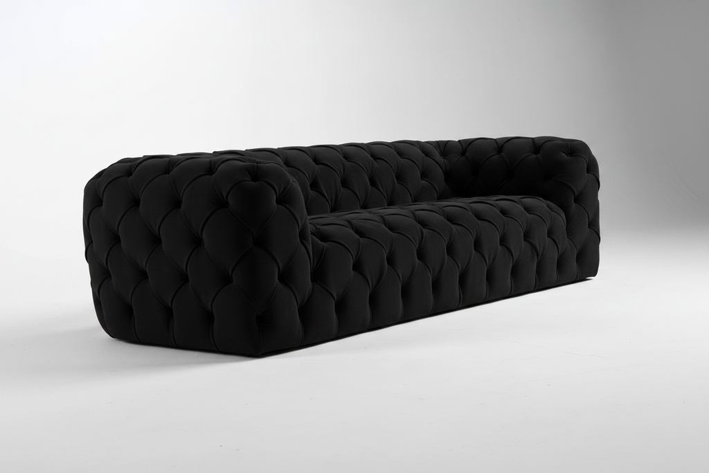 Fully Tufted Chesterfield Sofa