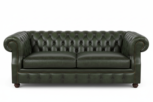 Churchill Chesterfield Sofa - full front view