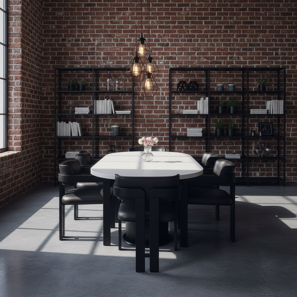Diamond Oval Dining Room Set