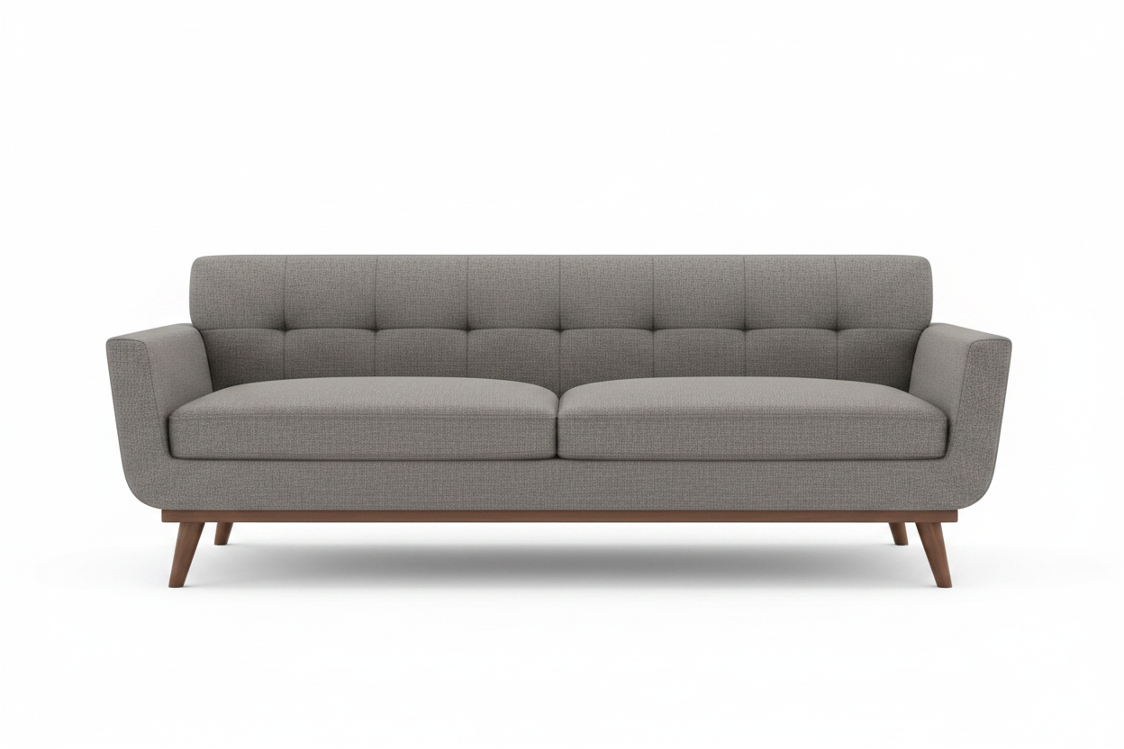 Mid-Century Modern 3-Seater Sofa