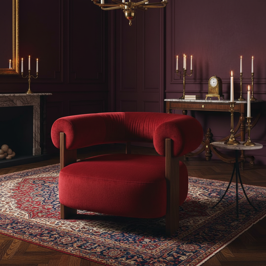 Chester Tufted Chesterfield Accent Chair