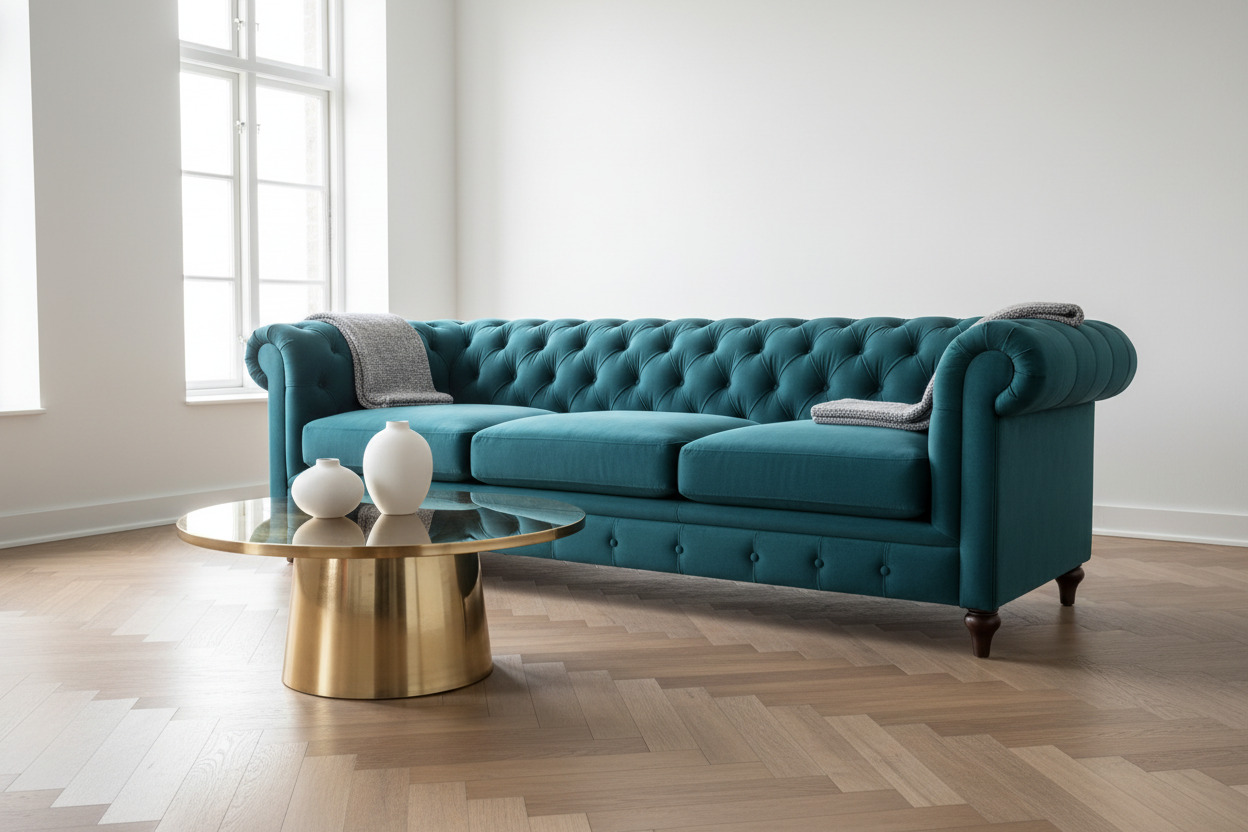 Chester 3-Seater Chesterfield Sofa
