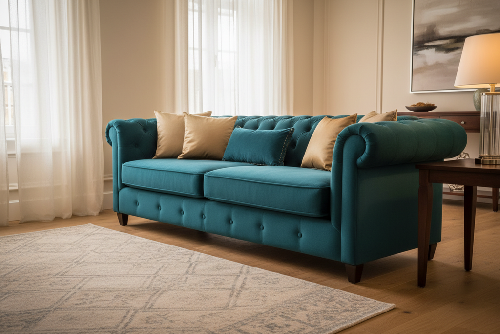 Chester 3-Seater Chesterfield Sofa