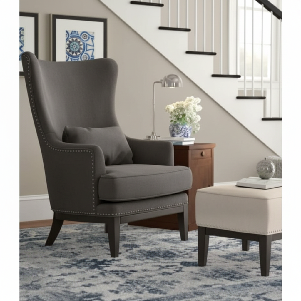Wingback Accent Chair