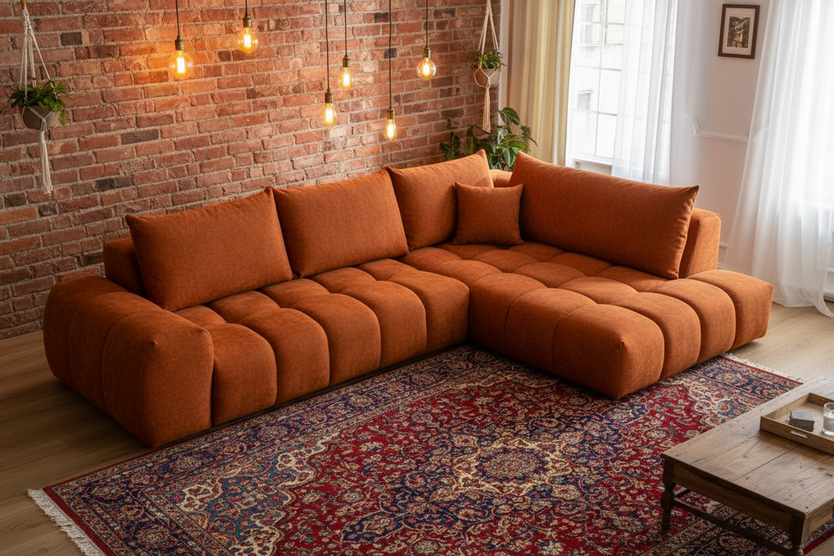 Modena L-Shape Sectional Sofa