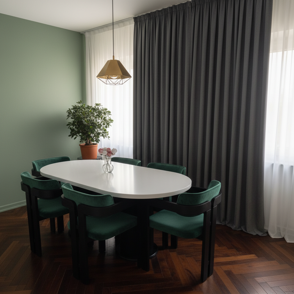 Diamond Oval Dining Room Set