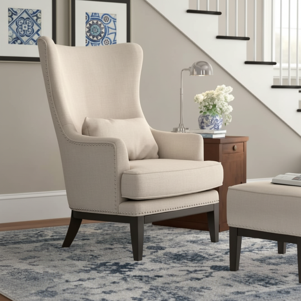 Wingback Accent Chair