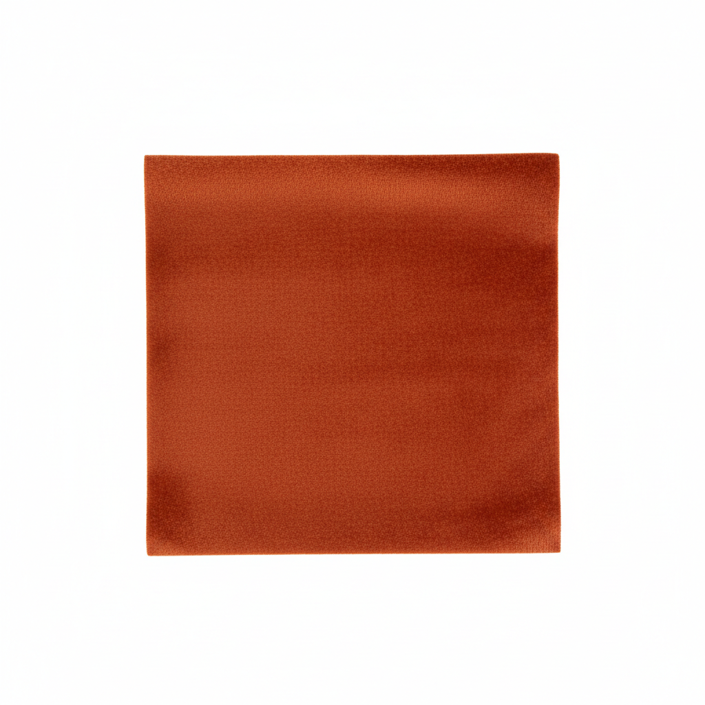 Nova Channel Tufted Sofa - Velvet Orange