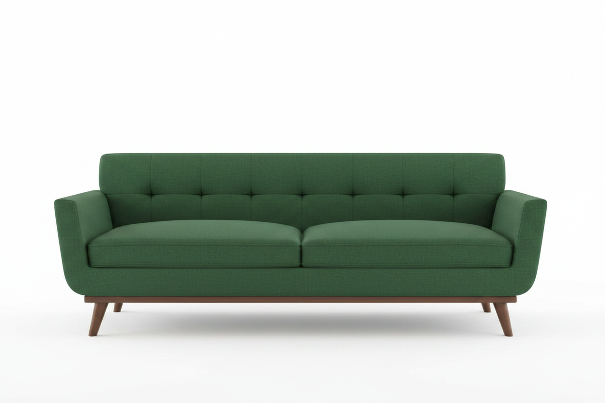 Mid-Century Modern 3-Seater Sofa