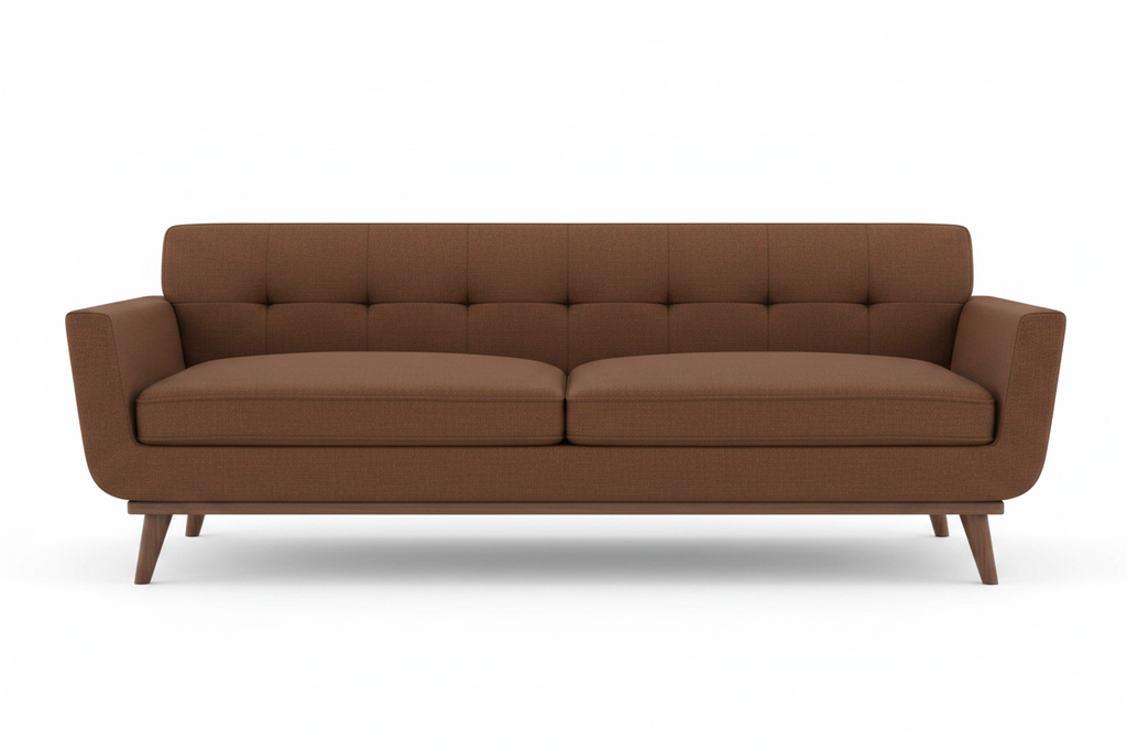 Mid-Century Modern 3-Seater Sofa