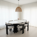 Diamond Oval Dining Room Set