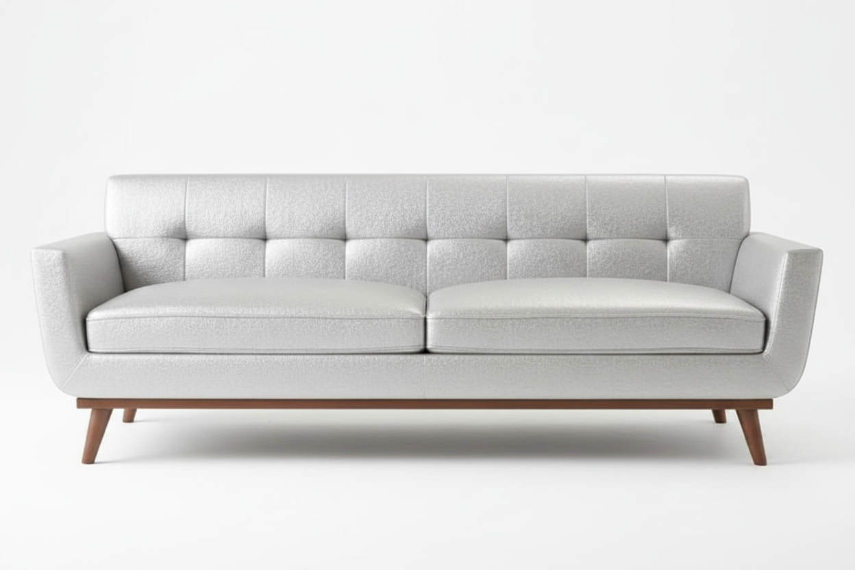 Mid-Century Modern 3-Seater Sofa