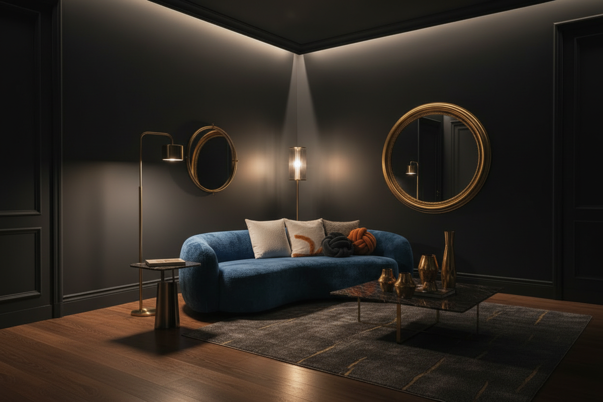 Moon Couch - Boucle / Blue
