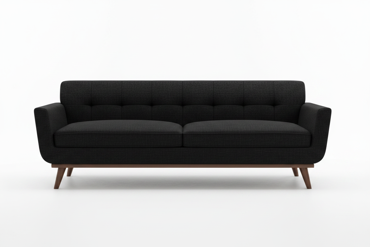Mid-Century Modern 3-Seater Sofa